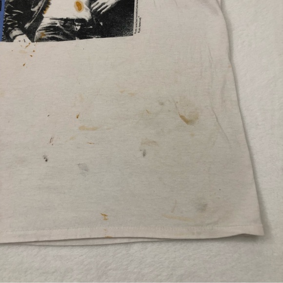 RARE Vintage 1991 Painted Lady James Dean Hollywood White Tee Shirt Mens XL. - Picture 5 of 12